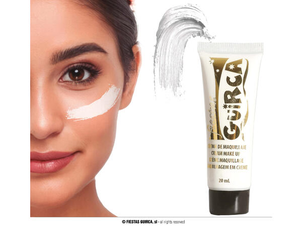 Sminkekrem - Hvit 1 Tube sminkekrem - 20ml 