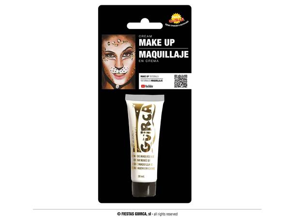 Sminkekrem - Hvit 1 Tube sminkekrem - 20ml 