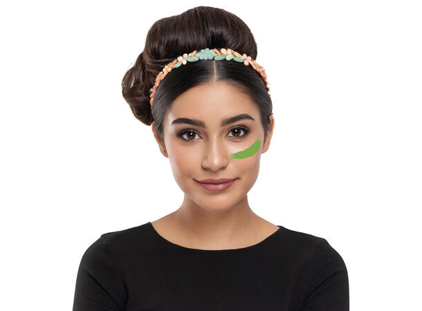 Sminkekrem - Lysegrønn 1 Tube sminkekrem - 20ml 