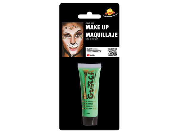 Sminkekrem - Lysegrønn 1 Tube sminkekrem - 20ml 