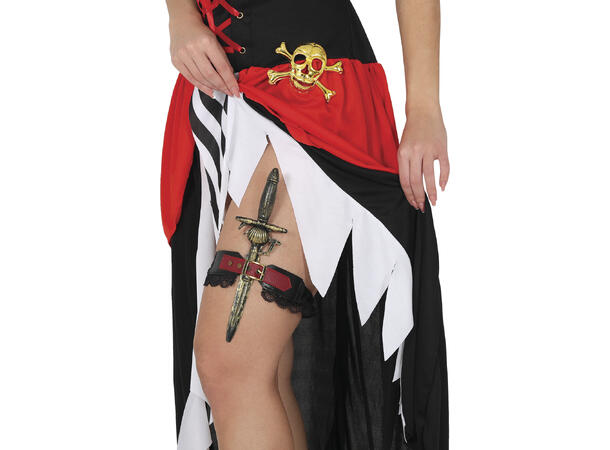 Strømpeholder m/dolk 1 Strømpeholder m/kniv - Onesize 