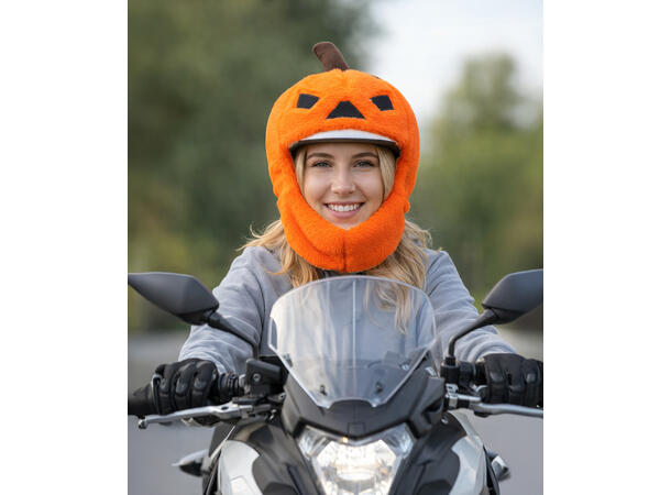 Trekk til motorsykkelhjelm - Gresskar 1 Trekk i Polyester 