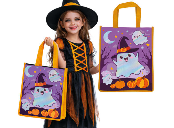 Trick or Treat - Godteveske spøkelse 1 Pose i PVC - 40x30m 