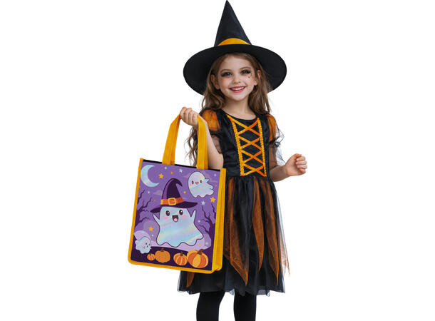 Trick or Treat - Godteveske spøkelse 1 Pose i PVC - 40x30m 