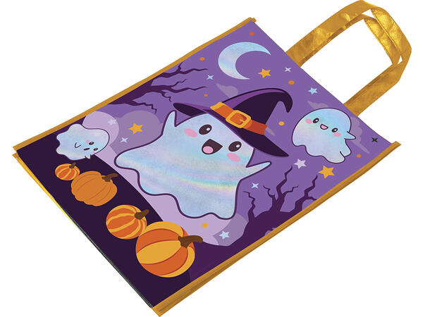 Trick or Treat - Godteveske spøkelse 1 Pose i PVC - 40x30m 