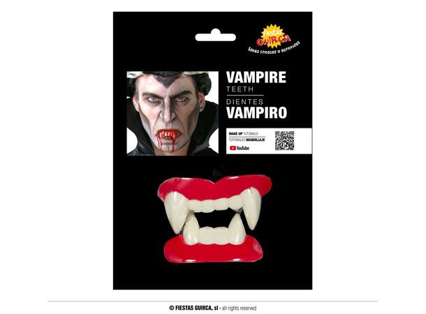 Vampyrtenner - Helt sett 1 sett med tenner i plast 