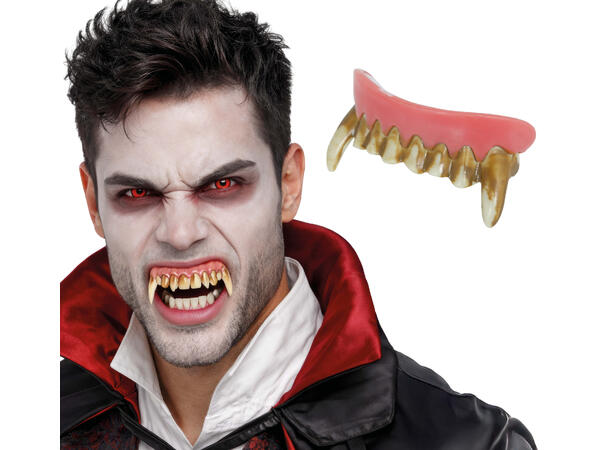 Vampyrtenner - High Quality 1 Sett tenner i harpiks -Over/underkjeve 