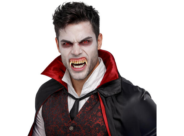 Vampyrtenner - High Quality 1 Sett tenner i harpiks -Over/underkjeve 