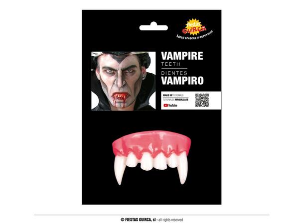 Vampyrtenner - Overtenner 1 sett med tenner i plast 