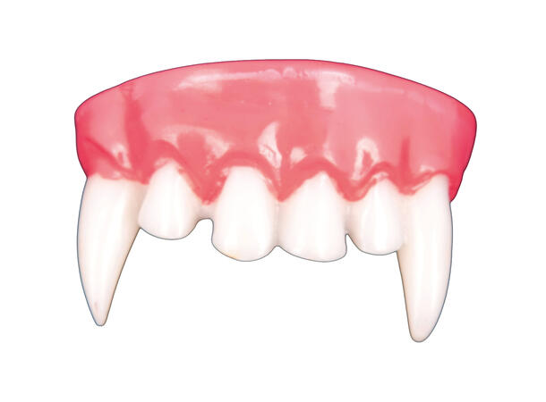 Vampyrtenner - Overtenner 1 sett med tenner i plast 