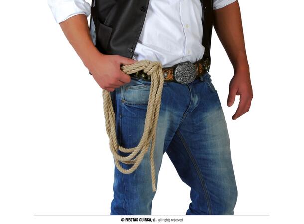 Western - Cowboy lasso 1 lasso i polyester - 185cm 