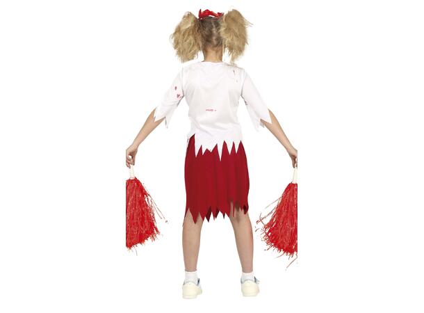 Zombie Cheerleader 1 Kostyme til barn - 14-16 år (168cm) 