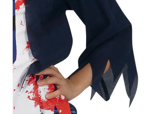 Zombie skoleelev - Jente 1 Kostyme til barn - 5-6 år (119 cm) 