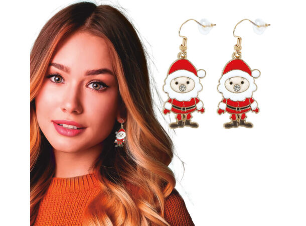 Øredobber - Nisse 1 Par øredobber i metall 