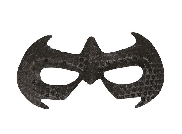 Øyemaske sort - Superheltinne - Spider 1 Øyemaske i plast 