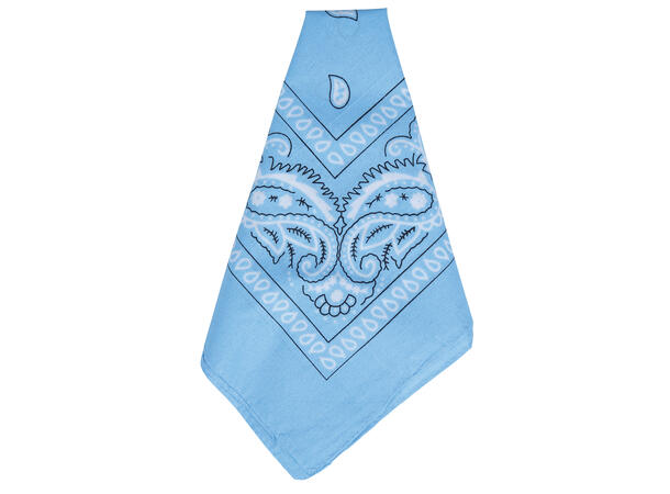 Denim halsskjerf/bandana - Lys Blå 1 Halskjerf i polyester 