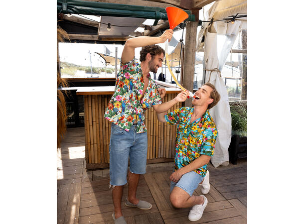 Drikkelek - Øltrakt Innhold - Trakt og slange med stoppekran 