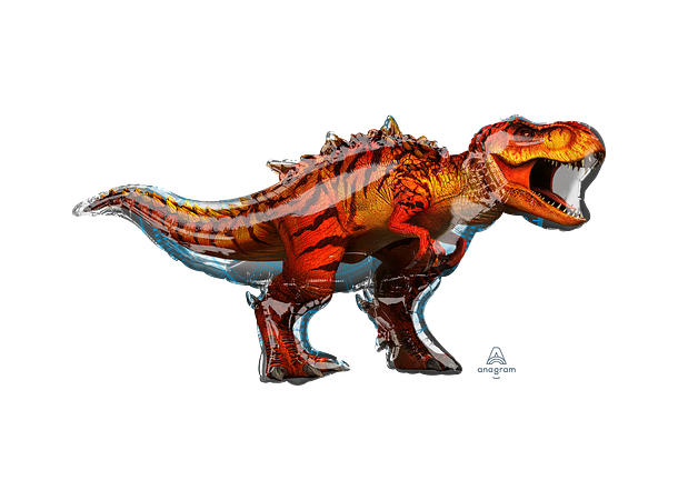 Jurassic World - T-Rex 1 Folieballong med form - 114x60cm 