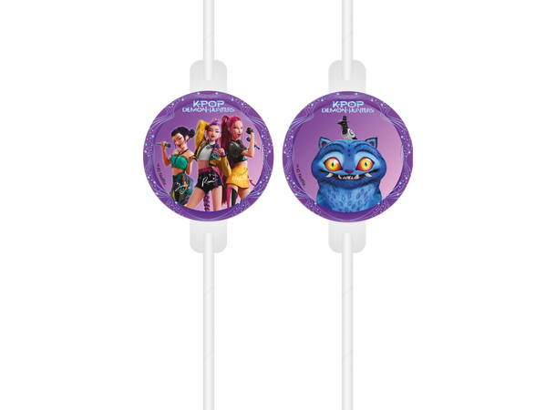 K-Pop Demon Hunters 4 FSC - Papirsugerør 