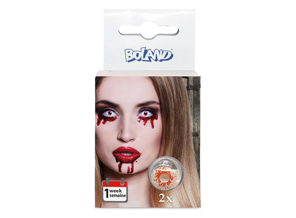 Kontaktlinser - Blodig En ukes kontaktlinser 