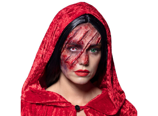 Kontaktlinser - Blodig ulv 3-måneders kontaktlinser