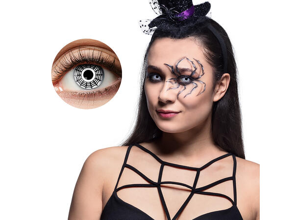 Kontaktlinser - Eddekopp (Spider) En ukes kontaktlinser