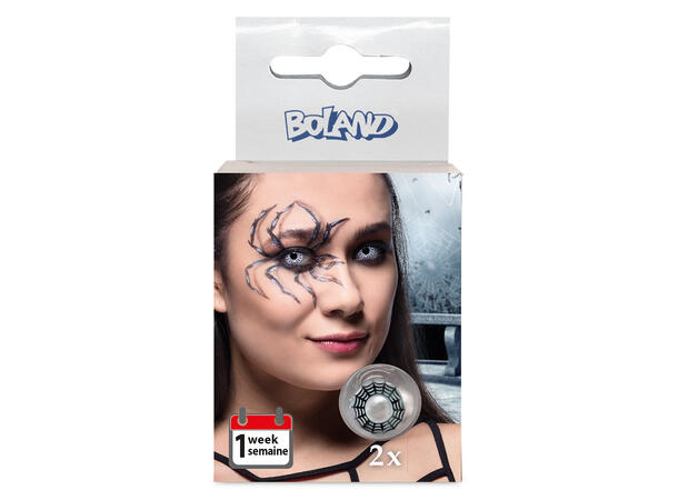 Kontaktlinser - Eddekopp (Spider) En ukes kontaktlinser