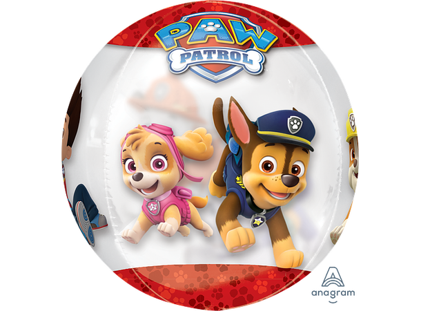 Paw Patrol - Chase & Marshall 1 Ballongball - ORBZ - 38x40cm 