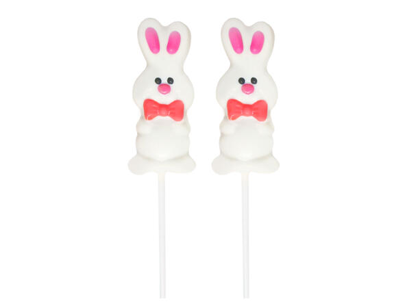 Påskehare på pinne - Sjokolade Lollipop av sjokolade- 25gr 