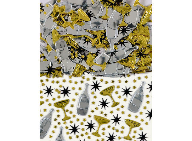 Sparkling Wine 1 Pose foliekonfetti - 14g 