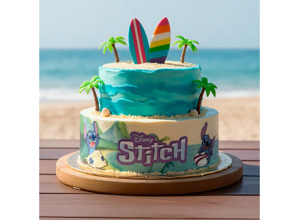 Stitch 3 Spiselige kakebånd  - 5x21cm hver 