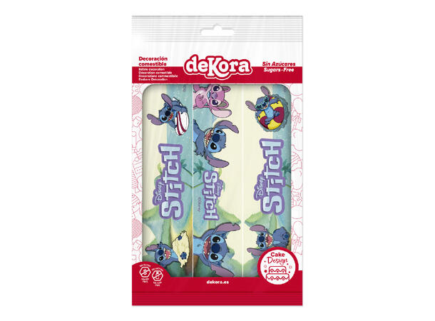 Stitch 3 Spiselige kakebånd  - 5x21cm hver 
