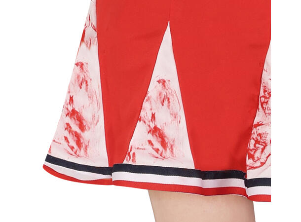 Zombie - Cheerleader - USA 1 Barnekostyme - Str 14-16 år (168cm) 