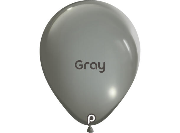 11R - Gray 100 Gummiballonger - 28cm (11")