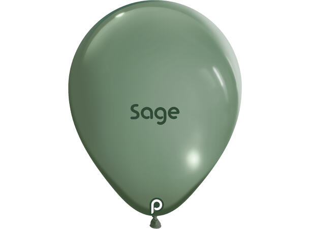 18R - Sage 25 Gummiballonger - 45cm (18")
