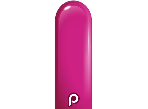 260P - Kiss Me Pink 50 Gummiballonger til figurer - Neck up