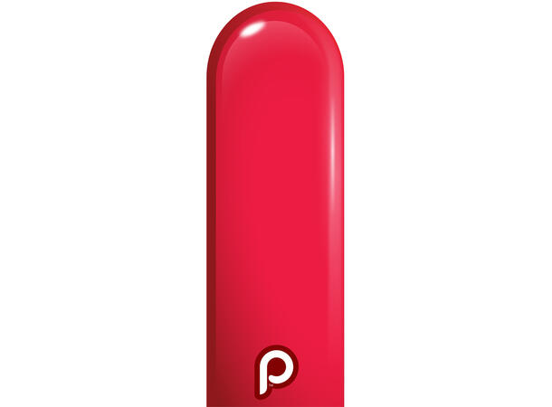 260P - Red 50 Gummiballonger til figurer - Neck up