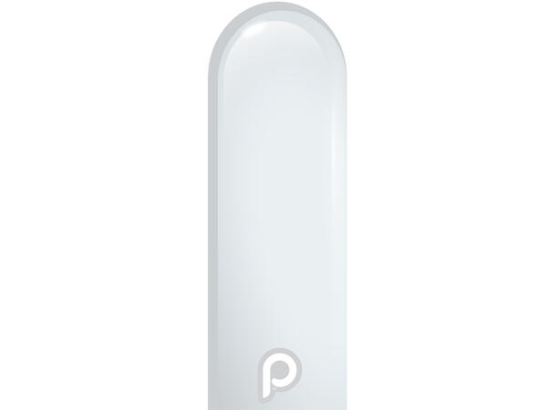 260P - White 50 Gummiballonger til figurer - Neck up