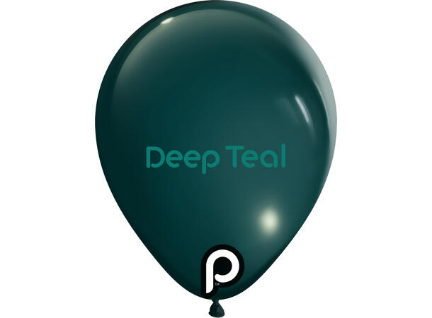 5R - Deep Teal 100 Gummiballonger - 13cm (5") 