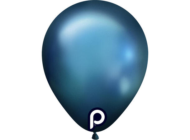 5R - Glam TM Blue 100 Gummiballonger - 13cm (5")