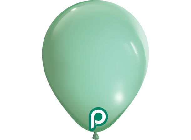 5R - Spearmint 100 Gummiballonger - 13cm (5") 