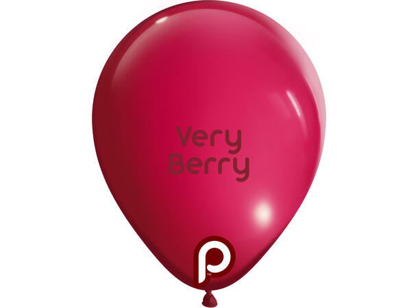 5R - Very Berry 100 Gummiballonger - 13cm (5") 