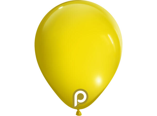 5R - Yellow 100 Gummiballonger - 13cm (5")