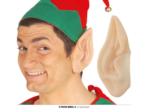 Alveører - Lange 1 Par alveører i lateks til voksen 