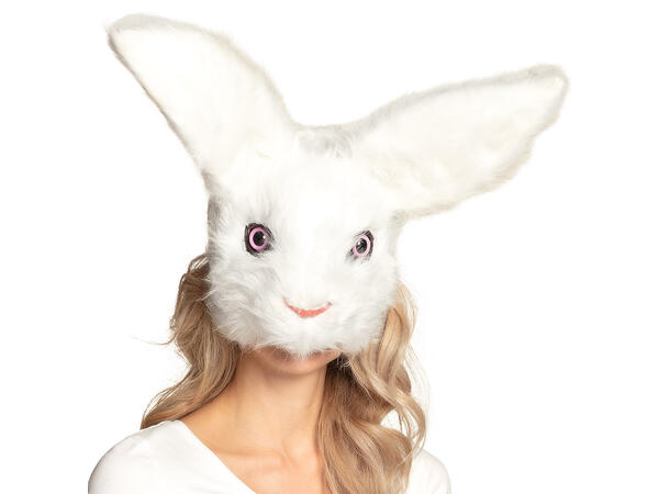 Ansiksmaske - Dyrehoder - 6 Assoterte 1 Maske i plysj - Onesize 
