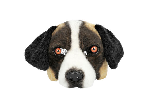 Ansiksmaske - Dyrehoder - 6 Assoterte 1 Maske i plysj - Onesize 
