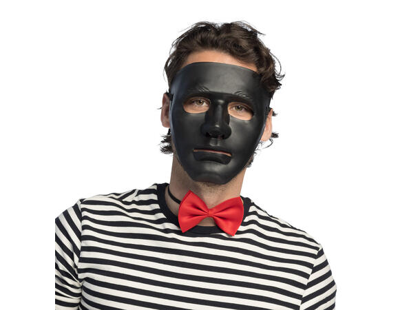 Ansiktsmaske - Sort 1 Maske i plast - Onesize 