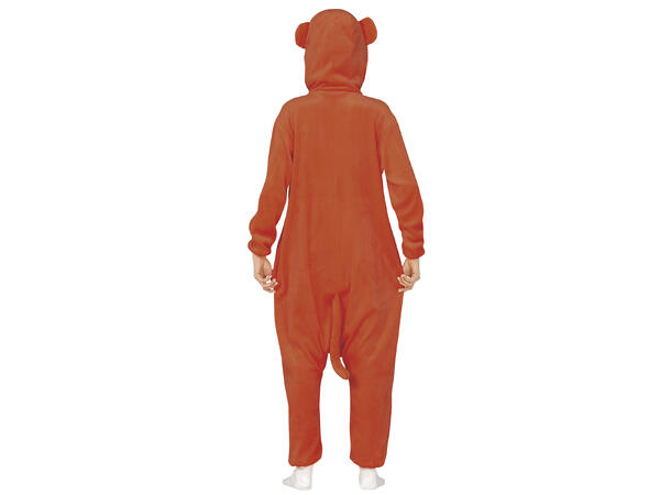 Apekolstyme - Kigurumimi - Brun 1 Kostyme til voksen - Str 52-54 (L) 