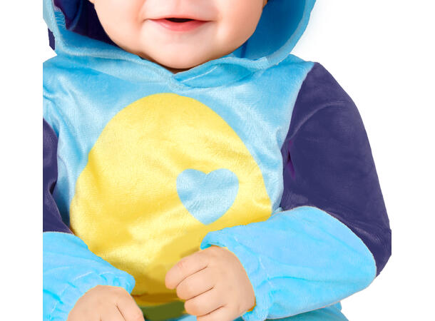 Baby Blå Hund 1 Babykostyme - Str 18-24 Mnd 