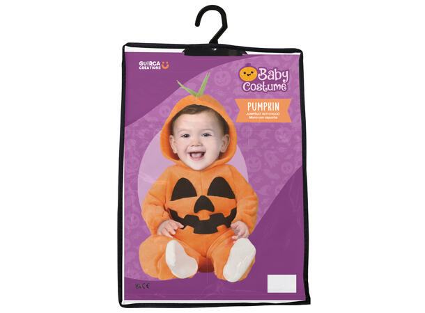 Baby Gresskar - Oransje 1 Babykostyme - Str 18-24 Mnd 